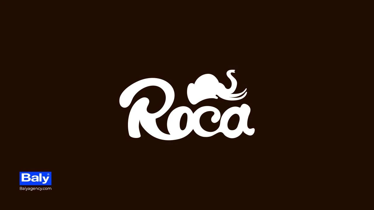 طراحی لوگو Roca | هویت بصری برند روکا​