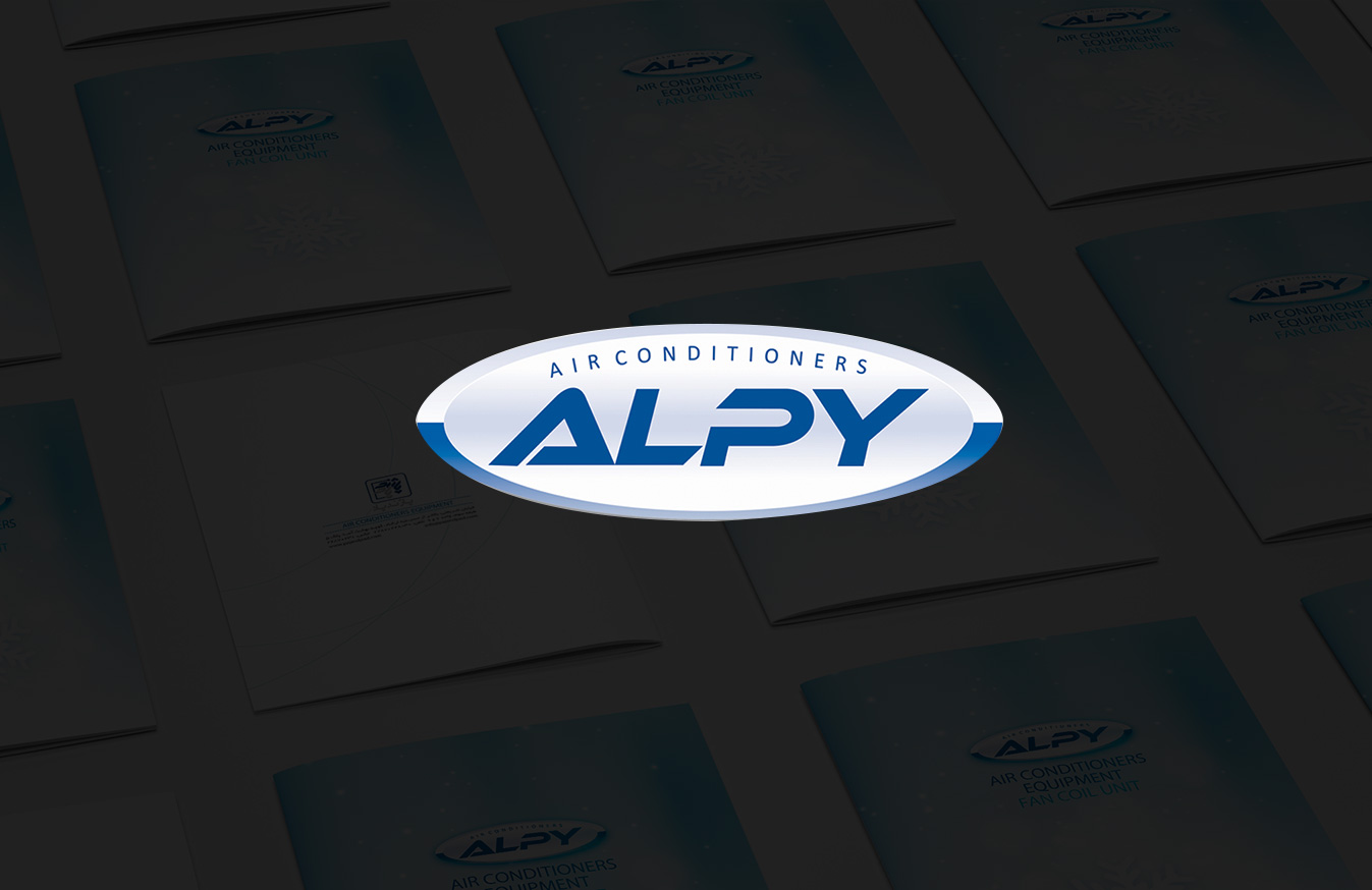 طراحی کاتالوگ محصولات برند ALPY