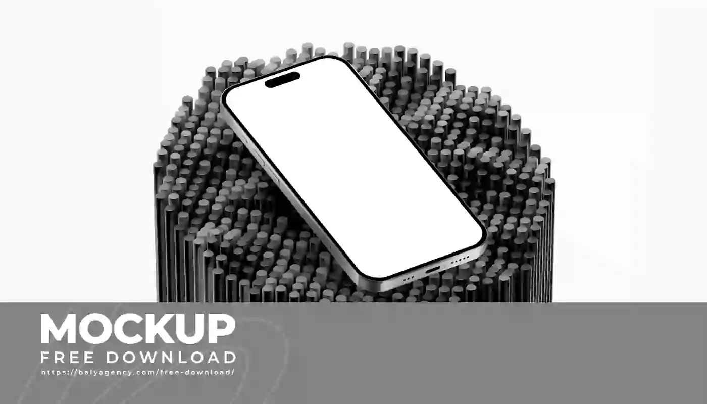 Iphone 15 Mockup (Free Download)